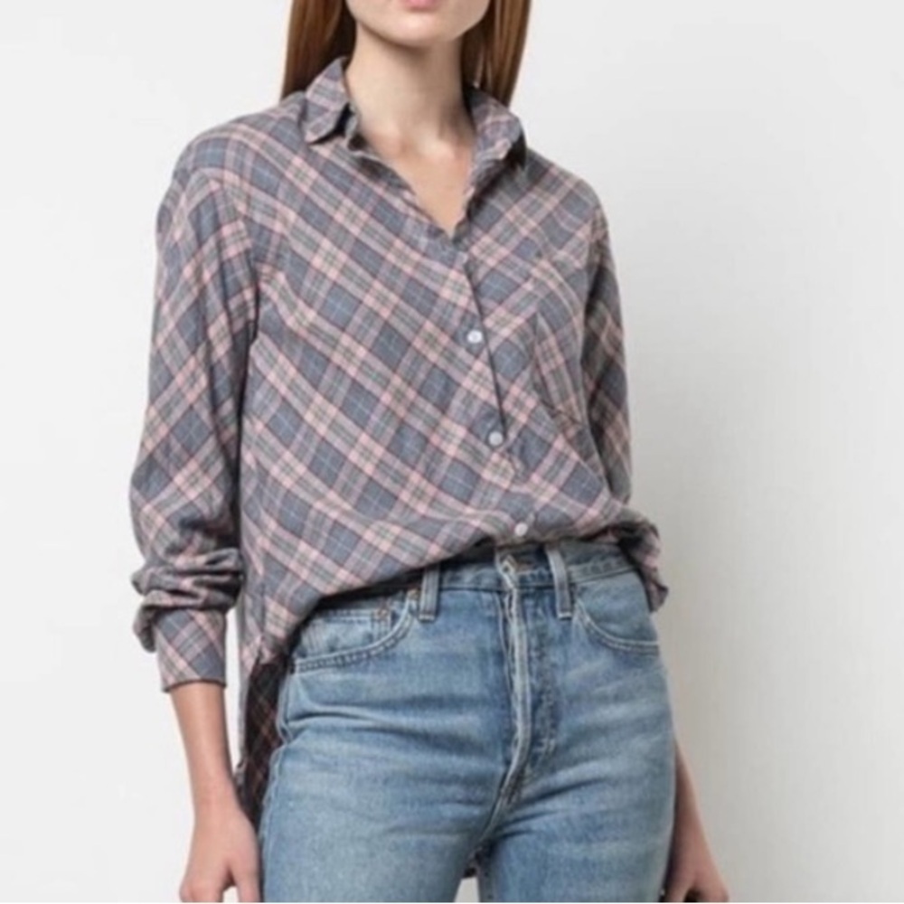 A Shirt Thing Duke Oxford Plaid Button Front Shirt